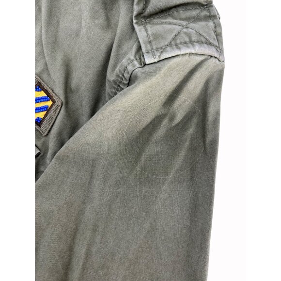 VTG Polo Ralph Lauren Mens XL Military Field Cargo Utility Jacket Gorp Core READ - Picture 11 of 16